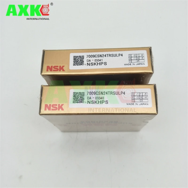 Jappen NSK High-precision angular contact matching bearing engraving machine bearings 7006 7007 7008 7009 7010 -2RZ P5 P4