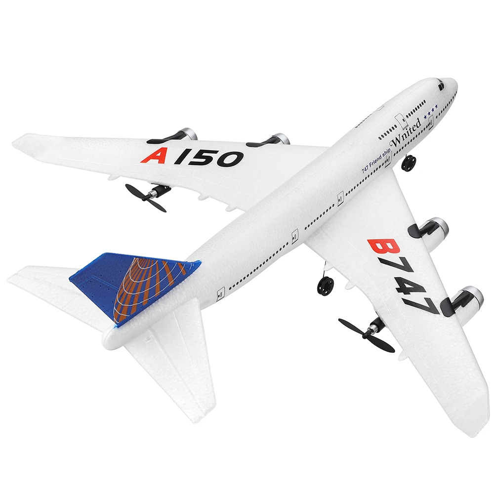 Original WLtoys A150 3CH RC Airplane Boeing B747 Model Fixed Wing EPP Remote Control Aircraft Toy XKA150-B747