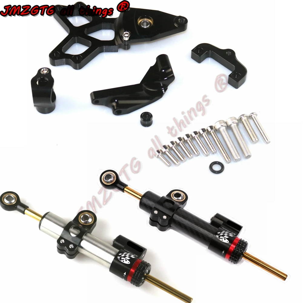 Motorfiets Universele Stabilisator Demper Compleet Steering Montagebeugel Voor Honda CBR1000RR 2008 09 10 11 12 13 2014