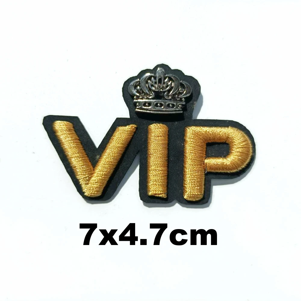 Accessories embroidery metal embroideried patches for clothing OR-3126