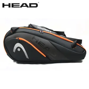 Head Tennis Rackets Bag 6 pieces Hard Sports Bag Large Capacity 9 Badminton Backpack Women's Backpack 10 Main Sales Beach Tennis Bag - №9