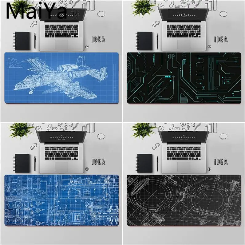 

Maiya High Quality Technical Drawing Office Mice Gamer Soft Mouse Pad Free Shipping Large Mouse Pad Keyboards Mat