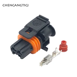 1 Set 2 Pin 1928404072 1928403137 Female Common Rail Diesel Injector Plug Automobile Electrical Cable Connector for Bosch