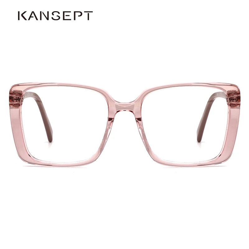 

KANSEPT DESIGN Women Square Glasses Frame Big Square Fashion Myopia Prescription Eyeglasses New Arrival for Women MG6114