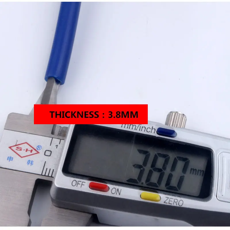 Xanh Dương 1/4 "Ống PE Thực Phẩm Chất Lượng Cao Cấp Vòi Xịt Thông Minh Giãn Nở 1/4 Inch Ống Dành Cho Máy Lọc Nước RO Hệ Thống Lọc hồ Cá Ngoài Đường Kính