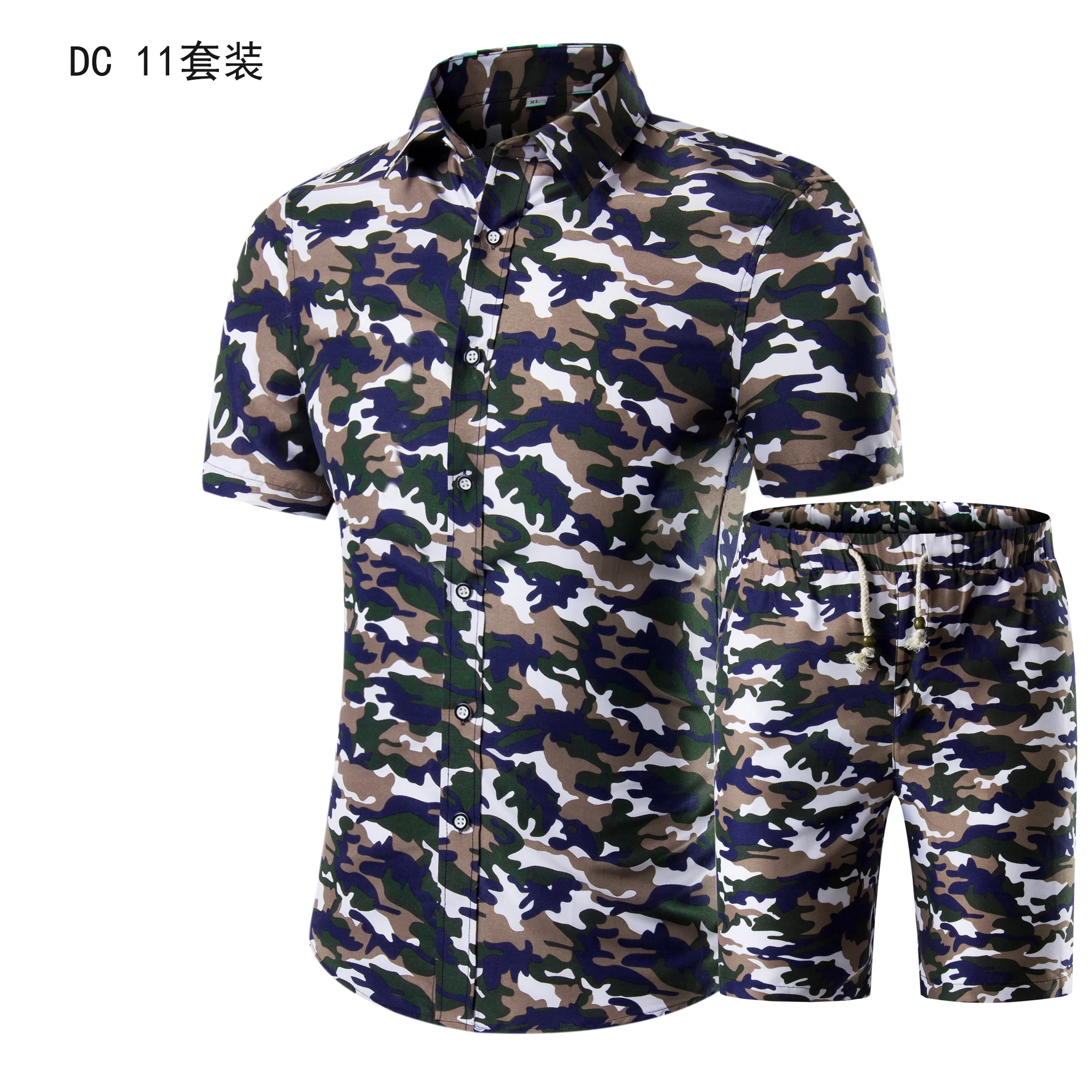 Summer Mens Fashion 2021 Gold Luxury Designer Shirts For Mens Set Fancy Hawaii Beachwear Floral Printed Mens Short Sleeve Club