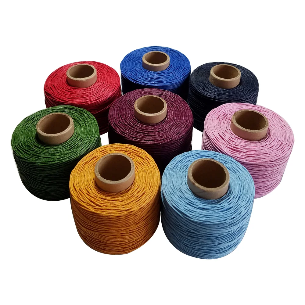 Waterproof 100% Linen waxed thread 100m/roll twine cords  for Leather sewing handmade accessory DIY