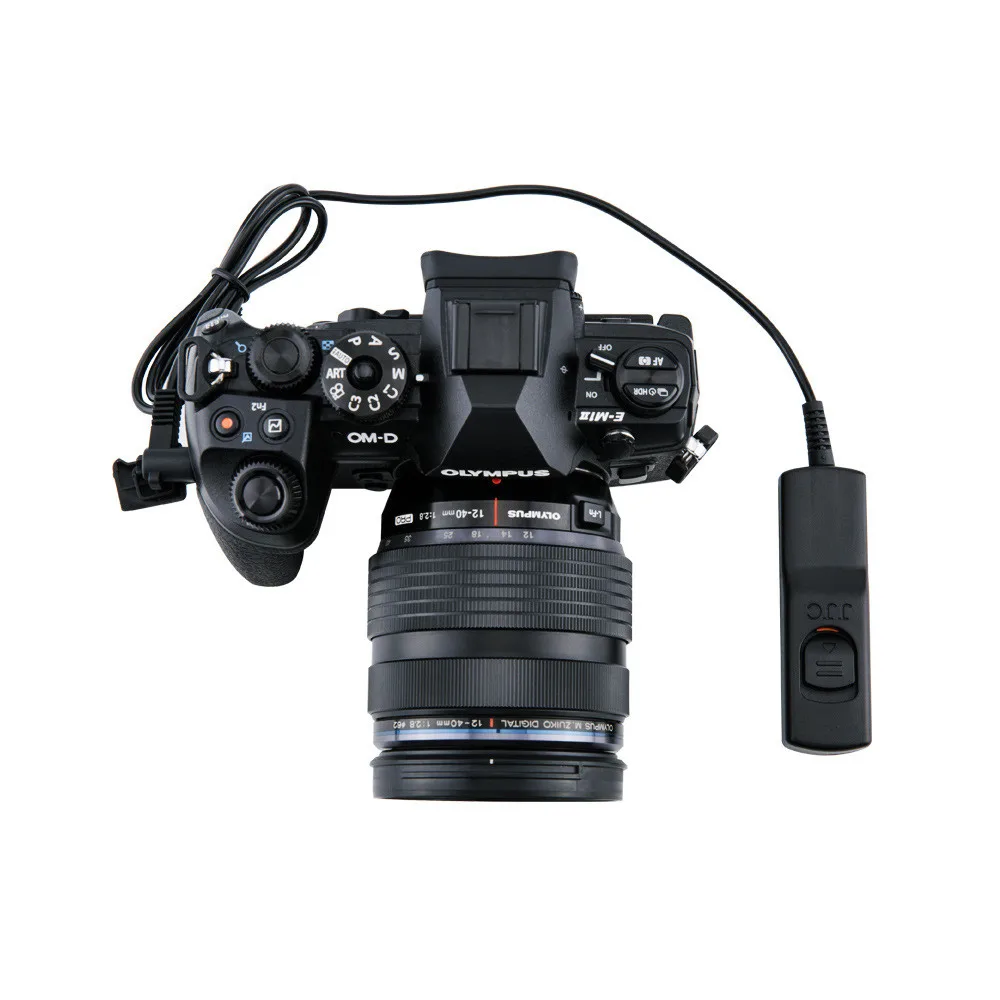 كابل السلكية مصراع الإصدار التحكم عن بعد ل أوليمبوس OM-D E-M5 OMD EM5 مارك الثالث 3 E-M1x E-M1 II EM1x EM1II كاميرا