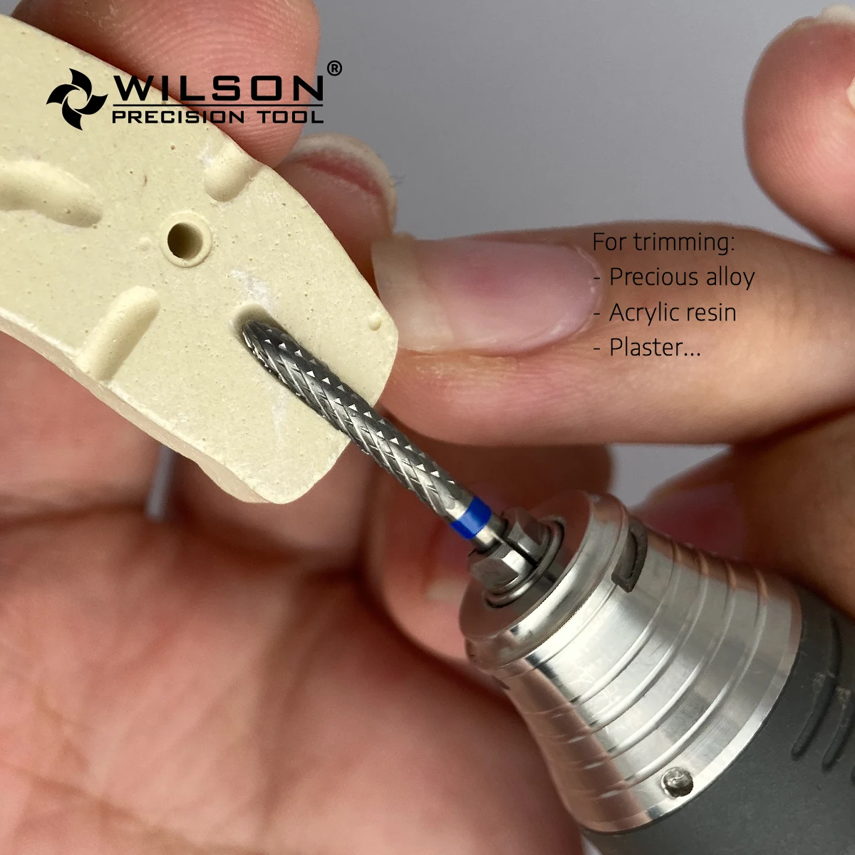 WilsonDental 5000355 Tungsten Carbide Dental Burs for Trimming Plaster/Acrylic/Metal