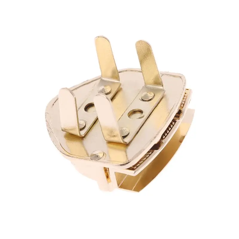 Metal Clasp Turn Locks Twist Lock for DIY Handbag Crossbody Shoulder Bag Purse Hardware