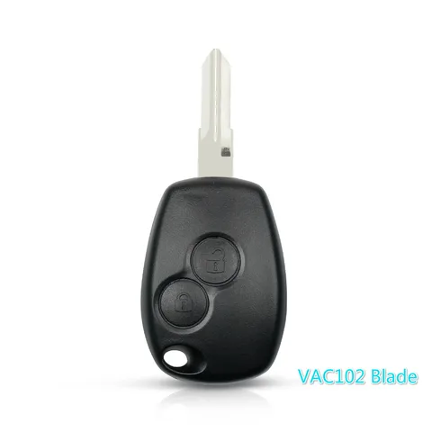 Корпус для автомобильного ключа KEYYOU для Renault Duster, Clio, DACIA, 3, Megane, Logan, Sandero, модуль для Nissan, сменный корпус для сигнализации с 2 кнопками