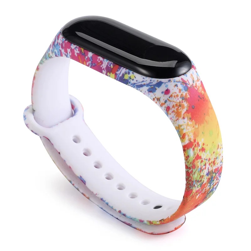 Correa de silicona para Xiaomi Mi Band 5, 4, 3, nfc, repuesto para pulsera inteligente mi band 5, colorida