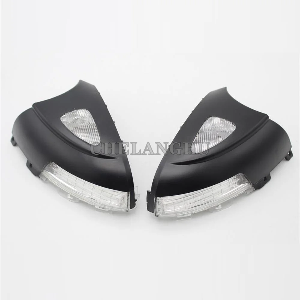 Dla VW Tiguan 2012 2013 2014 2015 2016 2017 2018 samochodów stylizacji tylna lampa LED nad lustro lampa włącz wskaźnik sygnału z kałuży światła — zdjęcie 4