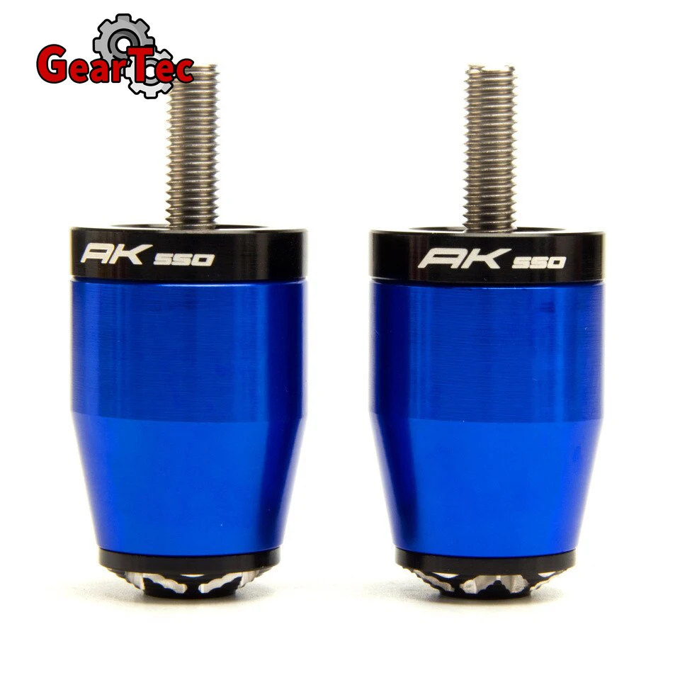 For KYMCO AK550 AK 550 2017-2020 Motorcycles Accessories CNC High Quality Handlebar Grip Ends Anti Vibration Handle