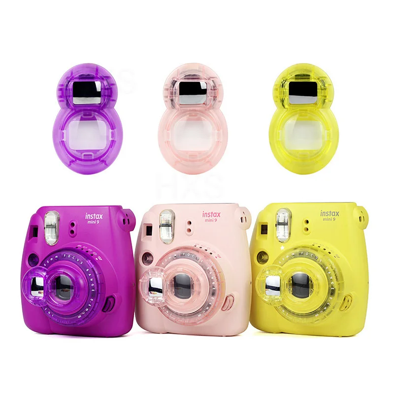 Close-up Lens with Selfie Mirror for FujiFilm Instax Mini 9, Instax Mini 8, Instax Mini 7s Instant Film Photo Camera