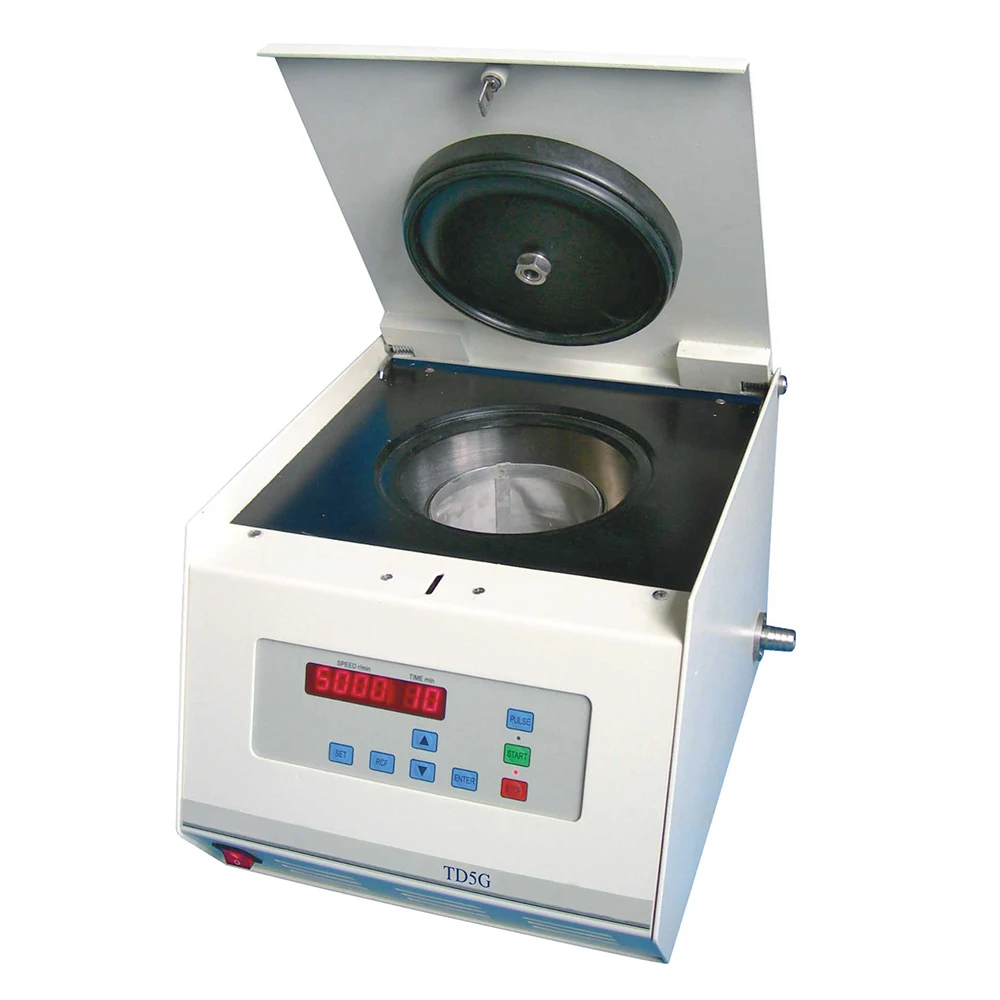 TD4G / TD5G 4000rpm 5000rpm Tabletop Filter Centrifuge Machine 10L/min With Rotor