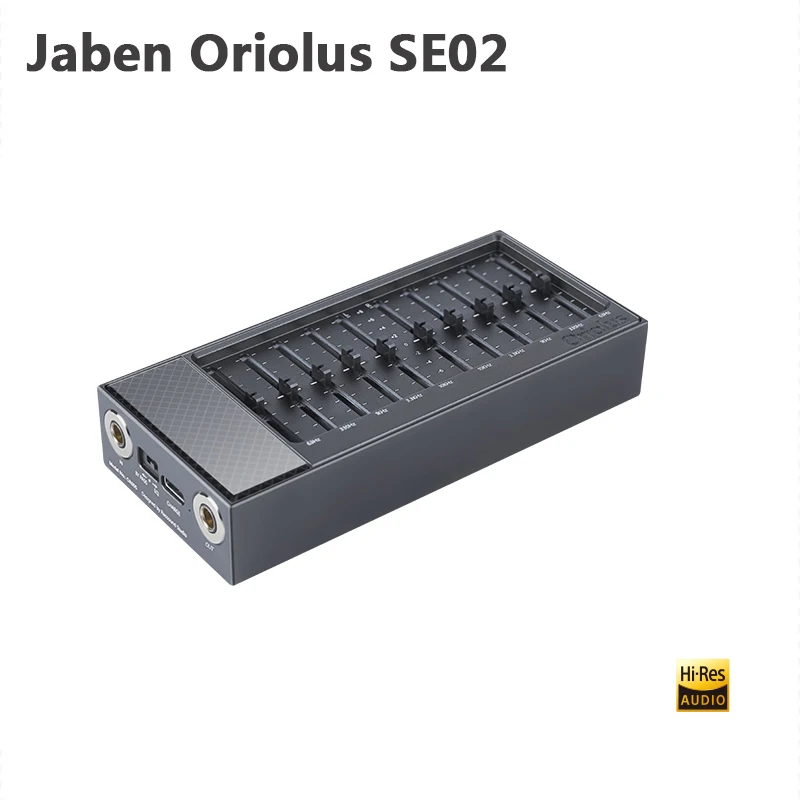 

Jaben Oriolus SE02 HiFi Audio 4.4mm Balanced Output Input Five Frequency Graphic Equalizer for M6 M11 PRO Portable Music Player