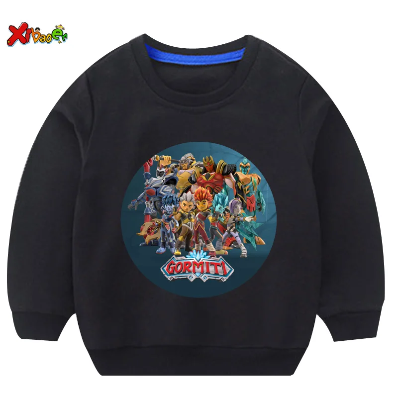 

Kids Clothing Boys Hoodies Sweatshirts Girls Kids Tshirt Clothes Cartoon Gormiti Children Toddler Boys Sports Hoodies Sweatshirt