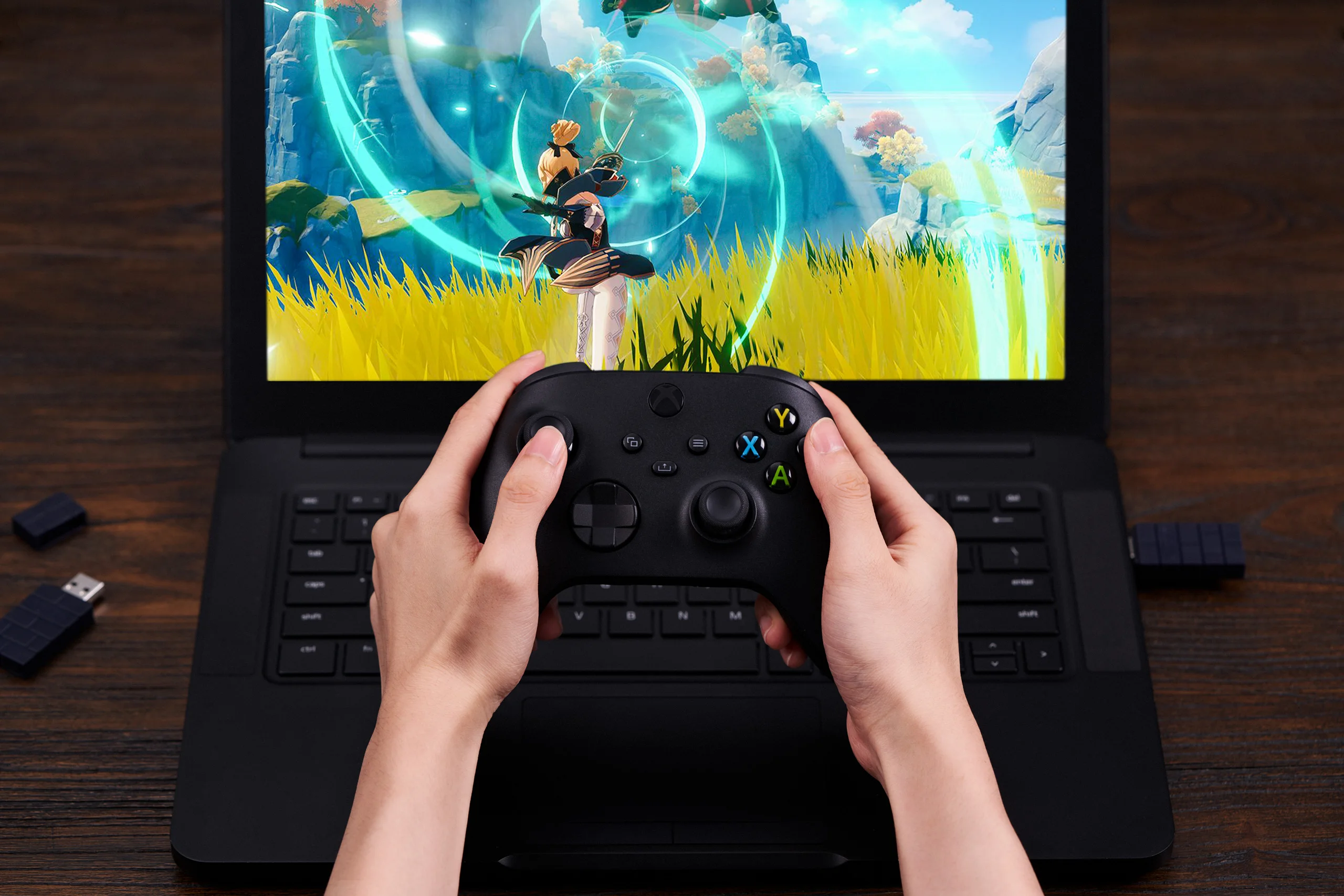 8Bitdo Wireless Bluetooth USB RR Adapter für Switch Windows Mac Raspberry Pi Switch Lite NS OLED Unterstützung PS3 PS4 PS5 Controller – Detail 9