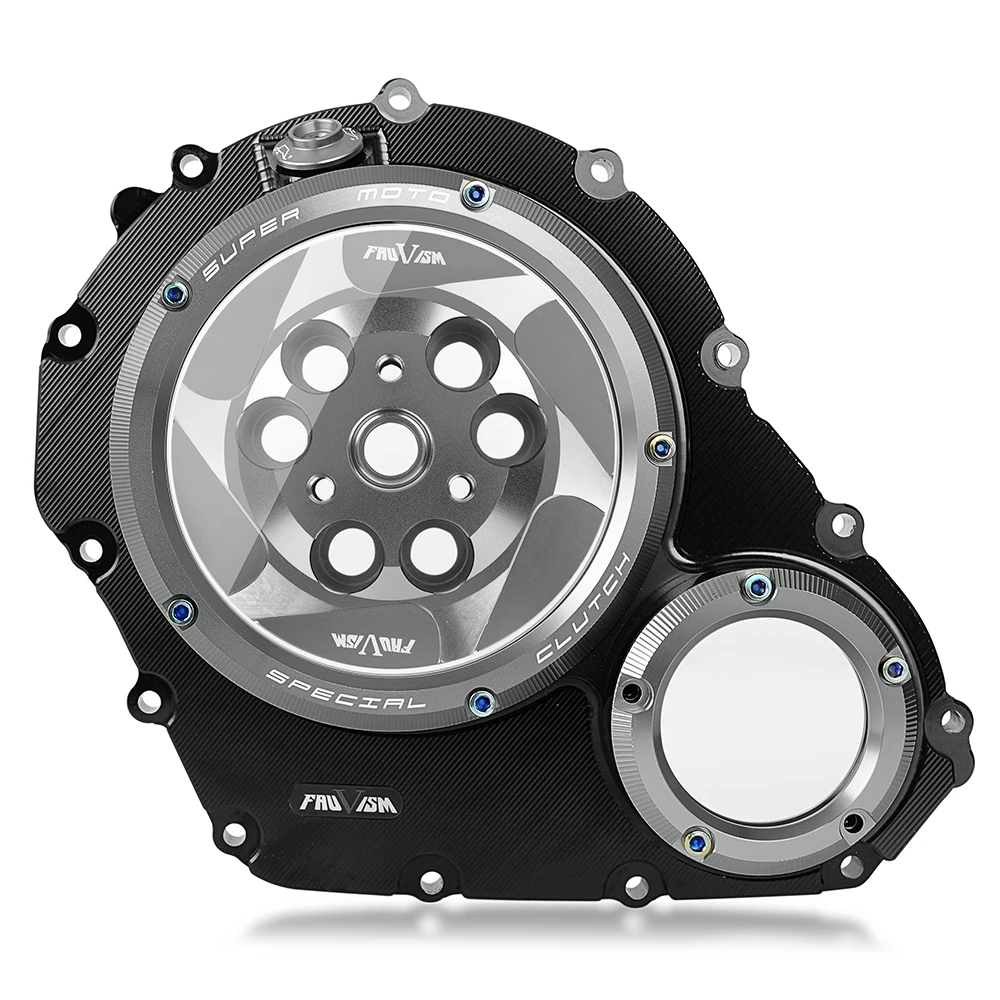 スズキGSXR600/750 2006-2024 透明クラッチカバー ガード