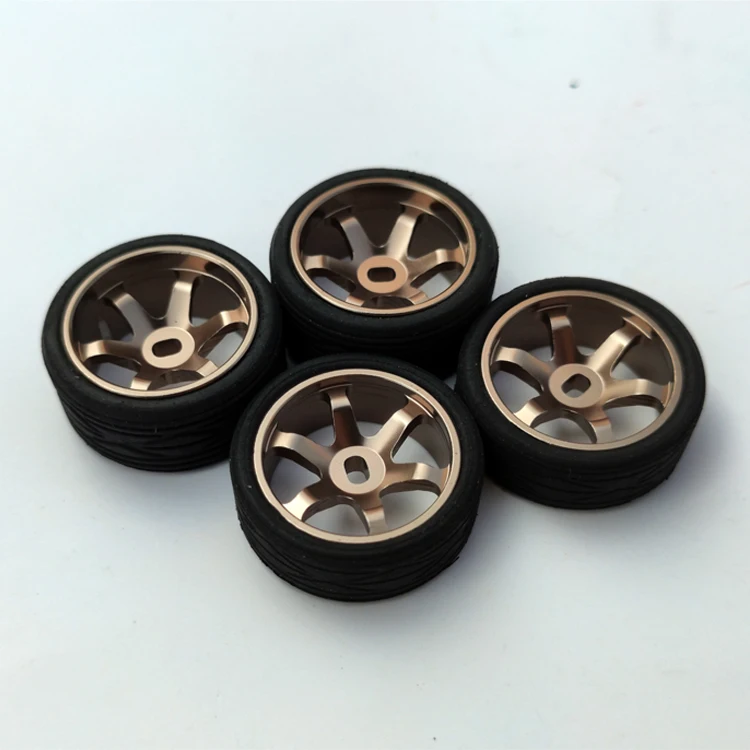 RC Mini-Z AWD XRX AMZ Weili DRZ Gla BZ Mosquito Car  Metal WheelHubs