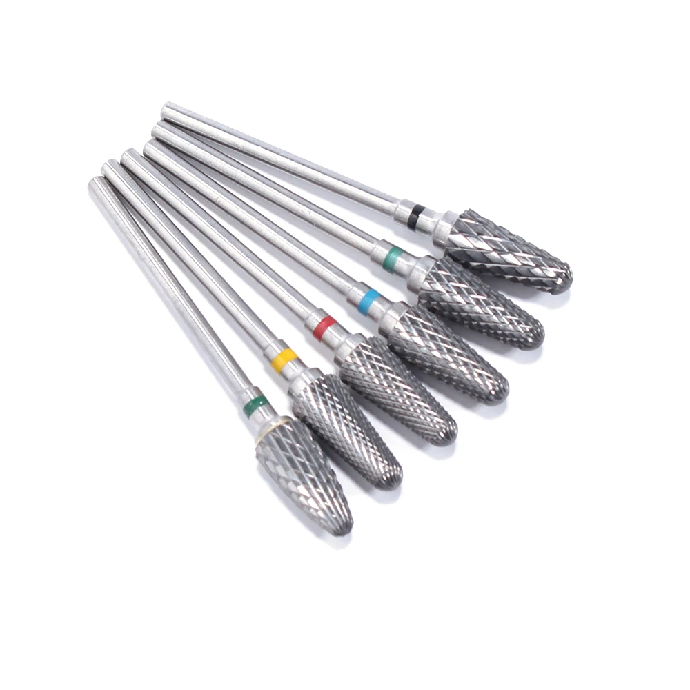 51 type Carbide Tungsten Cuticle Pedicure Nail Drill Bits For Electric Nail Manicure Machine Milling Cutters Bit