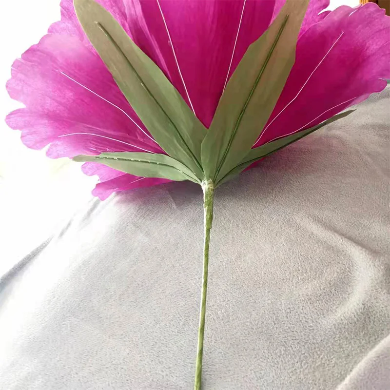 Wedding Decor Velvet Artificial Large Flower Peony Head DIY Wedding Flower Background Wall Decoration Home Party Stage Layout