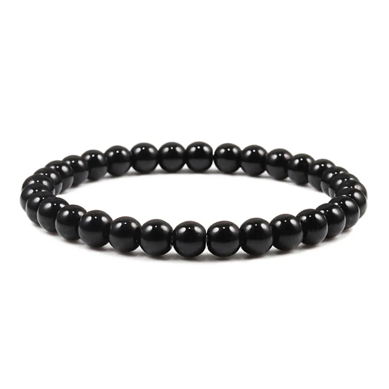 Natural Stone Malachites Beaded Bracelet Men Classic Round Picture Beads Women Jewelry Yoga Meditation Rosary Bangles Gifts