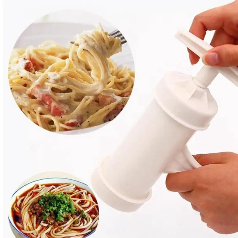 Manual Plastic Noodle Maker Press Pasta Machine Crank Cutter  Cookware Making Spaghetti Pressing Machine Kitchen Tool