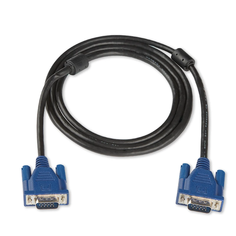 1pcs 4+5 vga cable vga signal cable For Samsung cable video cable widescreen monitor cable 1.5 meters