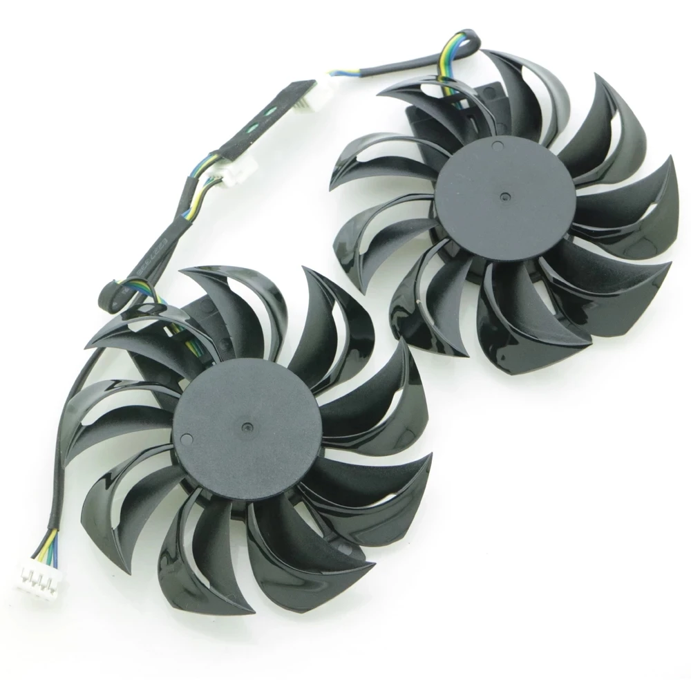 GA81B2U PFTA DC12V 0.38A 4wire 4pin 75mm VGA Fan For Dataland RX550 RX560 RX460 Graphics Card Cooler Cooling Fan