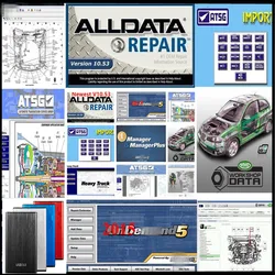 2020 Hot Sale Alldata All Data 10.53 Mit//Chell OD 2015 Auto Repair Software Vivid Workshop Atsg elsa-win 49in1tb HDD