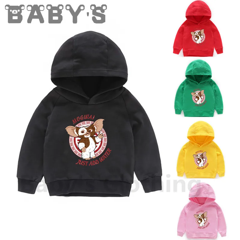 Children Hooded Hoodies Kids Cute Gremlins Gizmo Cartoon Funny Sweatshirts Baby Pullover Tops Girls Boys Autumn Clothes,KMT5170