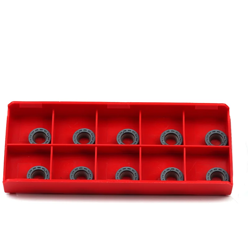10 Buah Alat Pemotong Putar Logam Pisau RPMW1003 RPMT1204 DP5320 DP5420 Asli CNC Bubut Sisipan RPMW RPMT