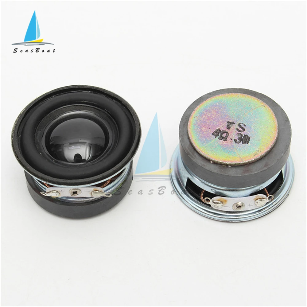 1Pcs Speaker Horn 3W 4R Diameter 4CM Mini Amplifier Rubber Gasket Loudspeaker Trumpet