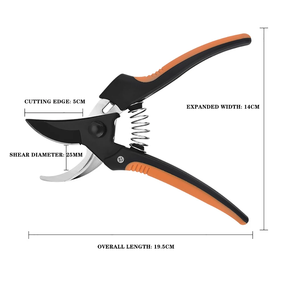 Drtools Pruner Shears Scissors Bonsai Cutter for garden Fruit Tree Shears Garden Tools Gardening Secateurs Loops Grafting Tool