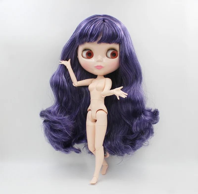 

Free Shipping Top discount 4 COLORS BIG EYES DIY Nude Blyth Doll item NO. 568J Doll limited gift special price cheap offer toy