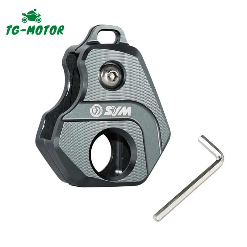 

TG-Motor With Logo SYM Motorcycle CNC Key Cover Head Bag Cap Decor Keychain Case For SYM MAXSYM 600i TL500 TL 500 2019 2020 2021