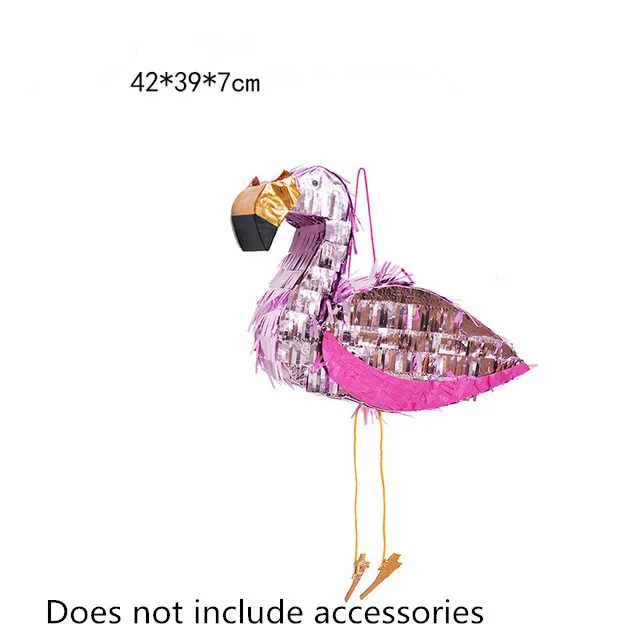 Jouet Pinmi Smashing Flamingo pour enfants, jouet rempli de sucre, décoration d'anniversaire, fête du Nouvel An, Noël