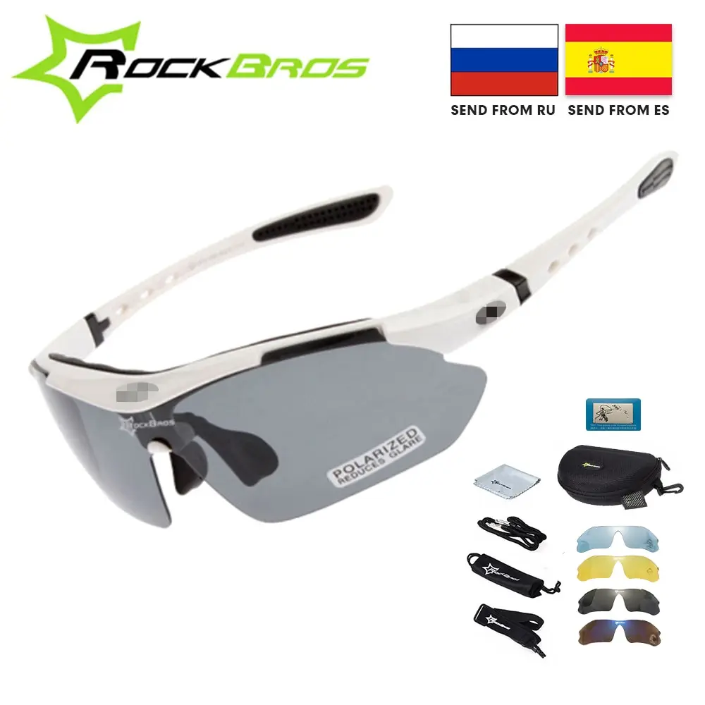 Heiß! Polarisierte Fahrrad brille Fahrrad Sonnenbrille Outdoor Sport Rennrad MTB Herren brille Tr90 Brille Brille 5 Linse