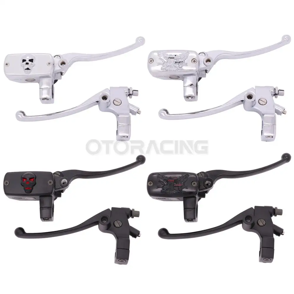 

1'' Motorcycle Brake Clutch Master Cylinder Reservoir Levers For Suzuki Volusia VL800 Intruder 800 1400 1500 Marauder 800 1600