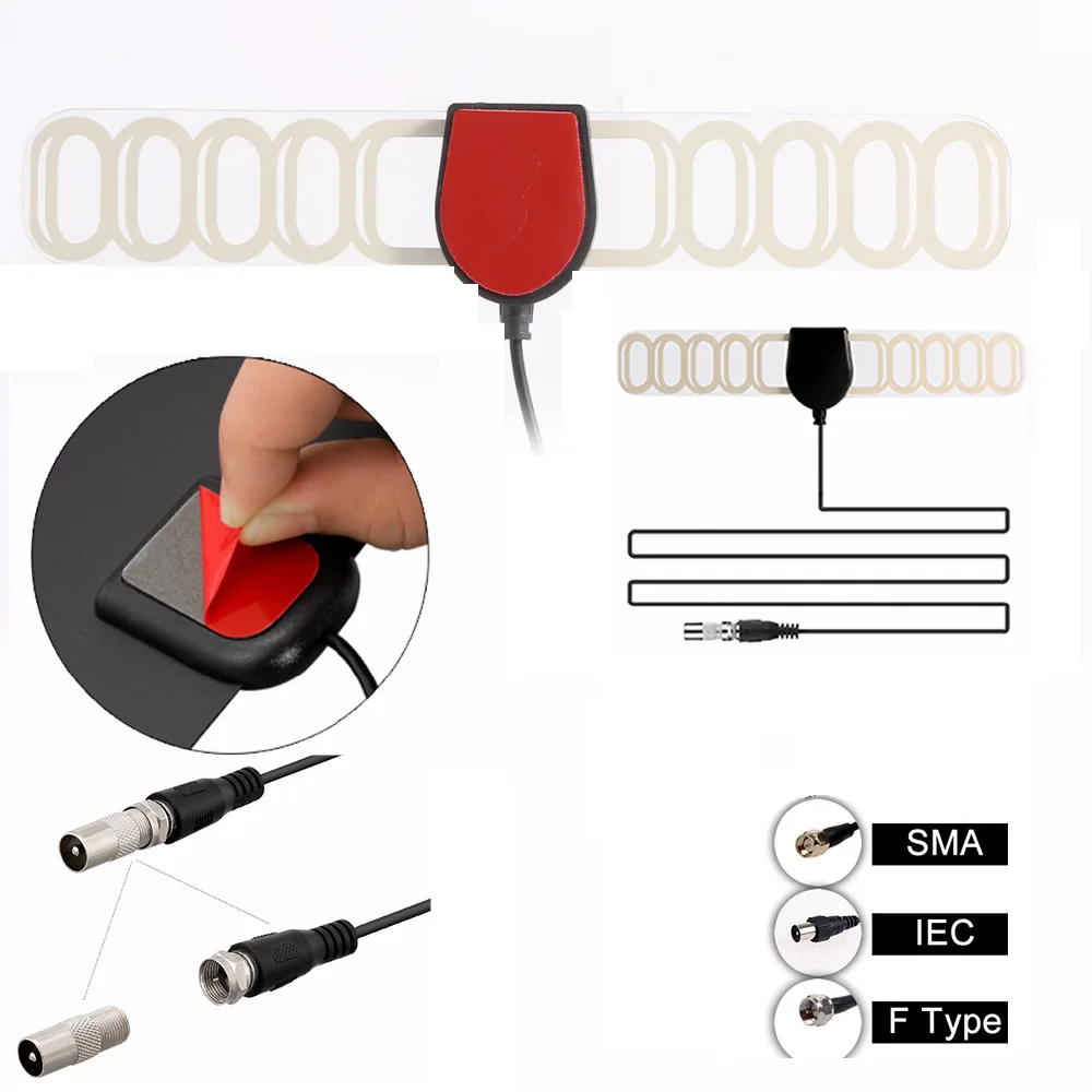 

Новая антенна HDTV для помещений HDTV антенна DVB-T2 ATSC VHF антенна