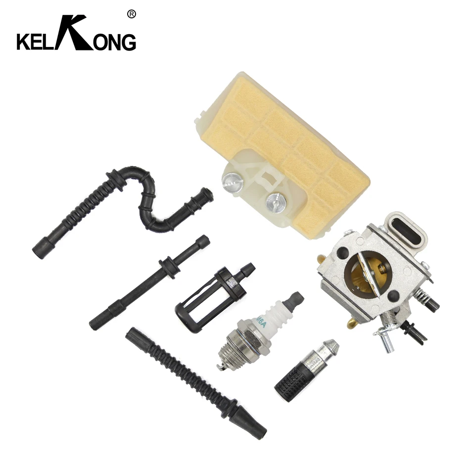 KELKONG MS310 Carburetor Carb forSTIHL MS290 MS310 MS390 029 039 Chainsaw Replace 1127 120 0650 with 1127 120 1621 Air Filter