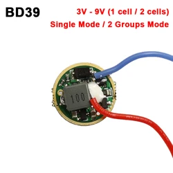 BD39 17mm 3V - 9V 1 cell or 2 cells Buck Driver Board (1 pc)