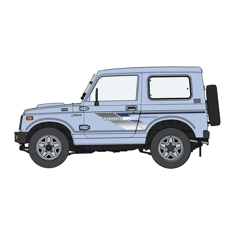 1/24 Hasegawa Plastic Assembly Car Model Toy Suzuki JIMNY JA71-JCU Static Model DIY Assembly Kit #20509