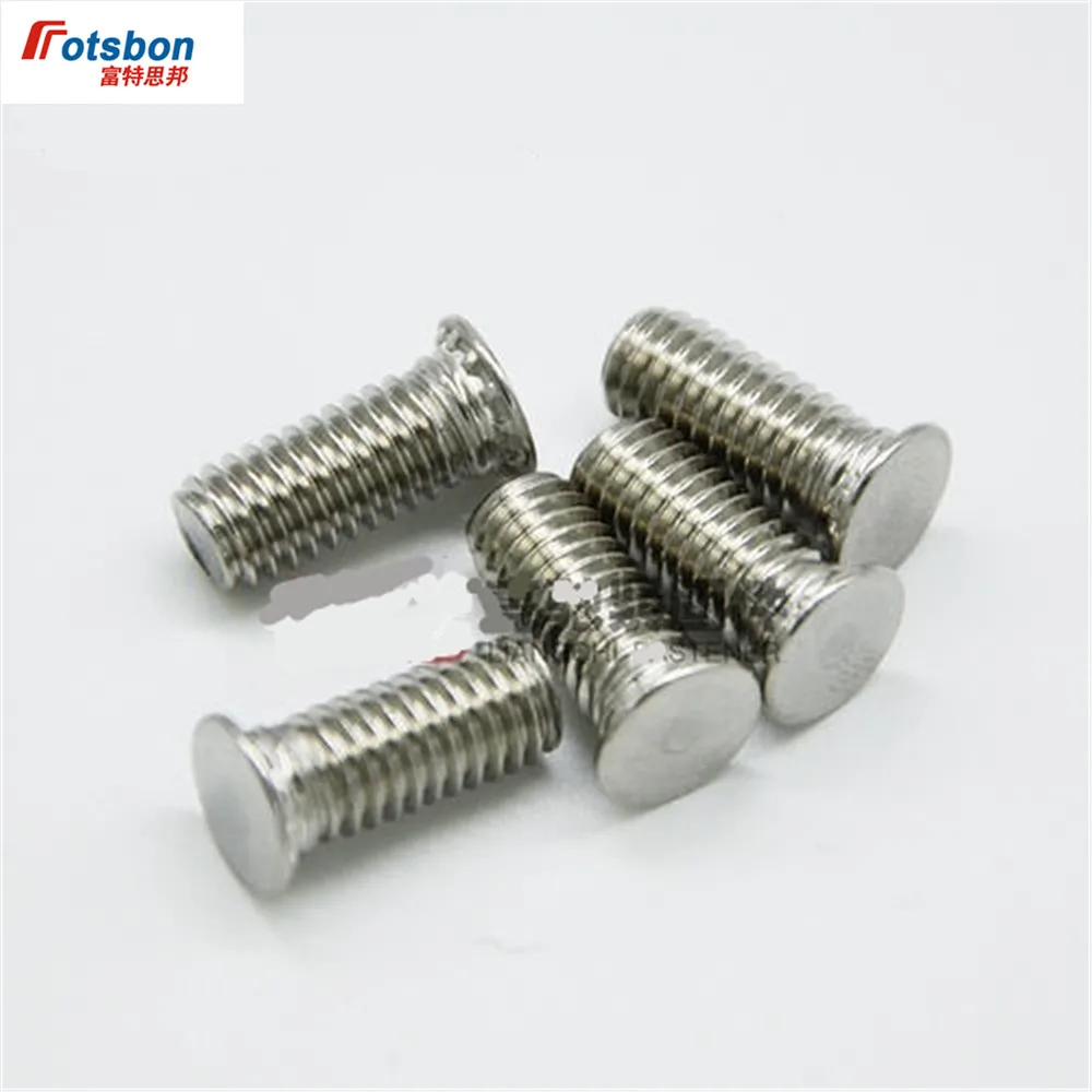 FH-024-16 Round Head Studs Self-clinching Blind Rivet Protruding Stud Clinch Pin Screw Platen Screws Sheet Metal Panels Vis PCB