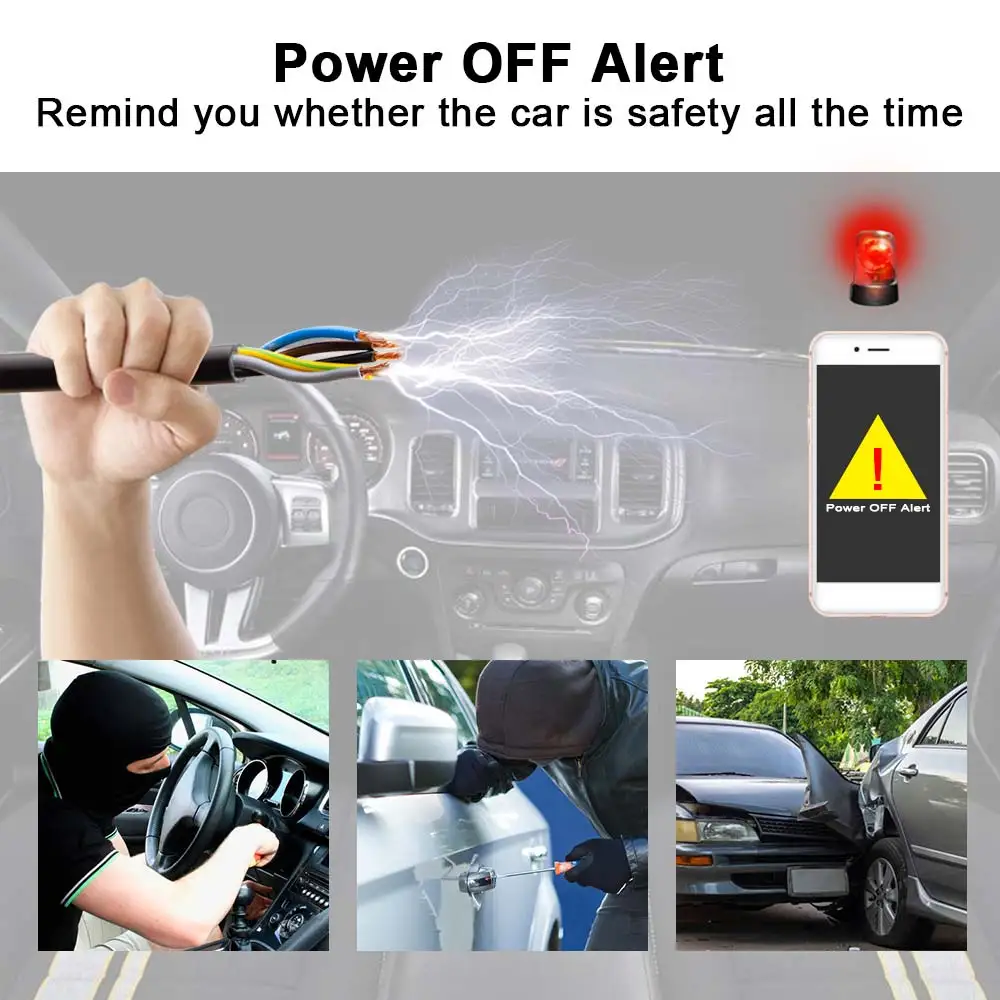 Mini veicolo GPS Tracker Car Vibration Alarm LK710 localizzatore GPS antifurto Cut Oil Car Tracker Shock Alarm APP gratuita