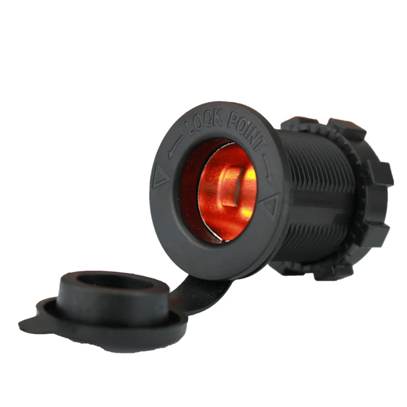 Presa accendisigari impermeabile per ATV, RV, 12 V/24 V DC