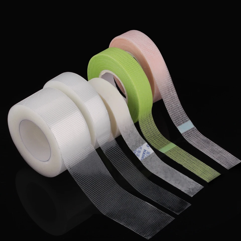 Top Quality Eyelash Extension Tapes under Eye Pads PE & No-Woven Medical Tapes for Eyelash Extension Salon Makeup Tools