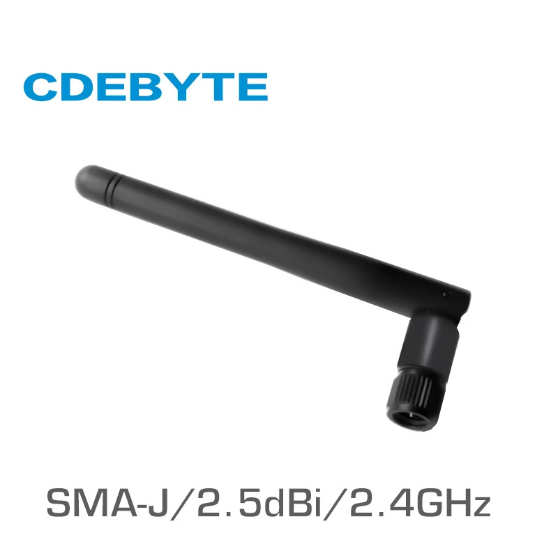 

Wifi Antenna 2.4GHz SMA-J Interface 2.5dBi High Gain Omnidirectional Antena wifi Exterior CDEBYTE TX2400-JK-11 hf antenna